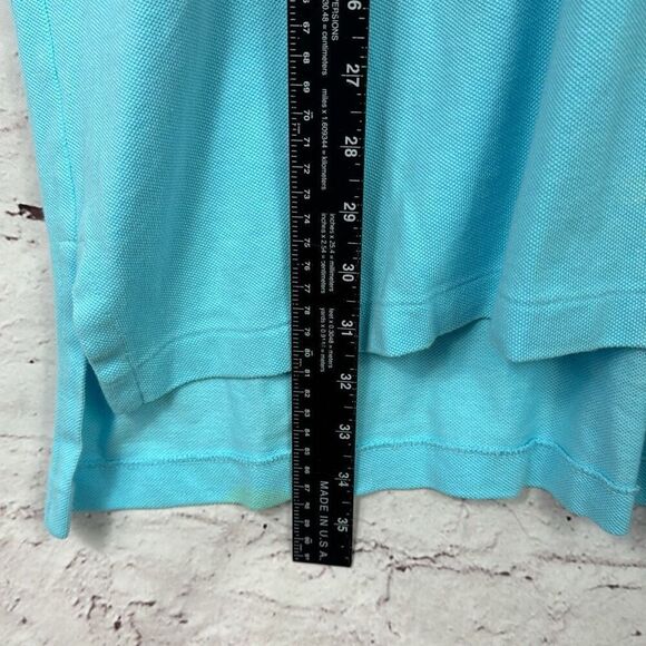 Polo Ralph Lauren Shirt Mens 2XB 2X Big Short Sleeve Golf Performance Blue - Picture 5 of 10